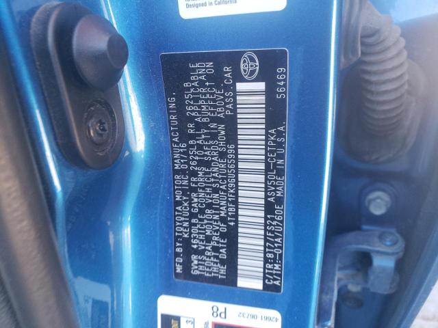 2016 TOYOTA CAMRY LE #3296259422