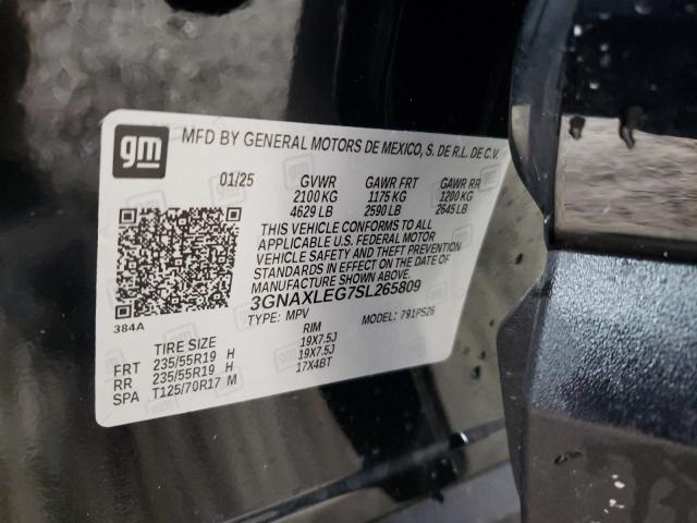 2025 CHEVROLET EQUINOX RS 3GNAXLEG7SL265809