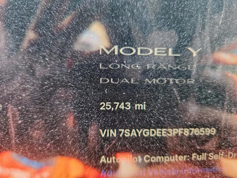 2023 TESLA MODEL Y #3291477951