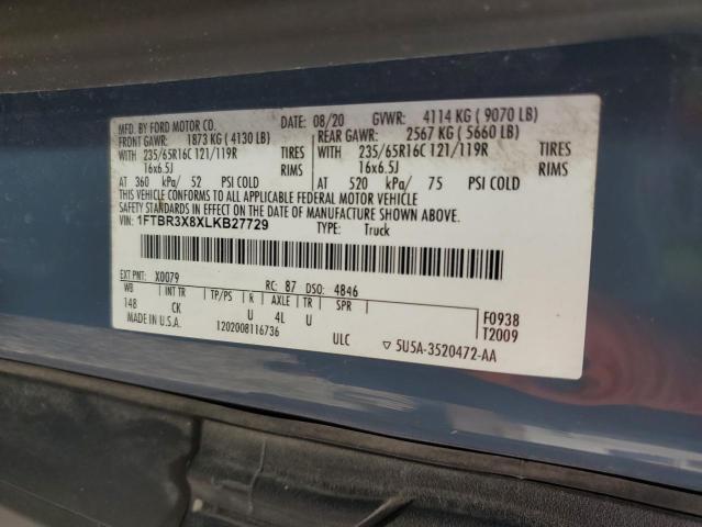 2020 FORD TRANSIT T- #3304632996