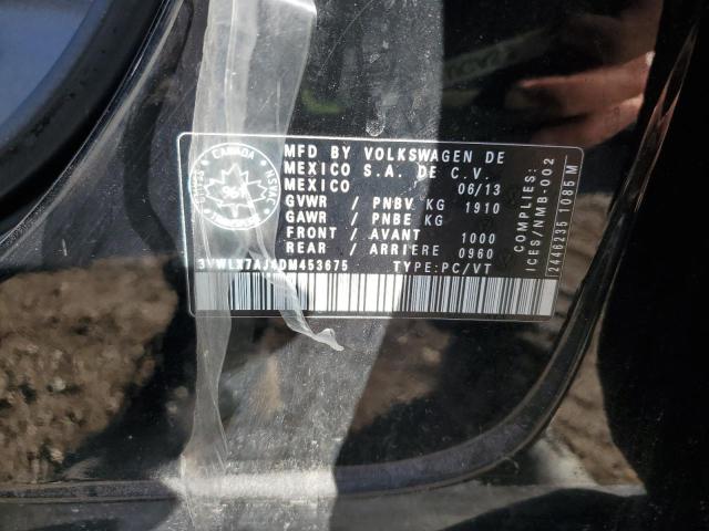 2013 VOLKSWAGEN JETTA SEL - 3VWLX7AJ4DM453675