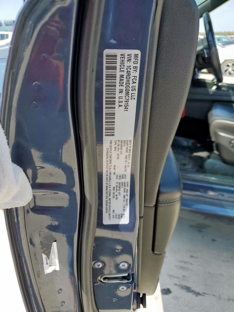 2021 DODGE DURANGO GT 1C4RDHDG0MC791541