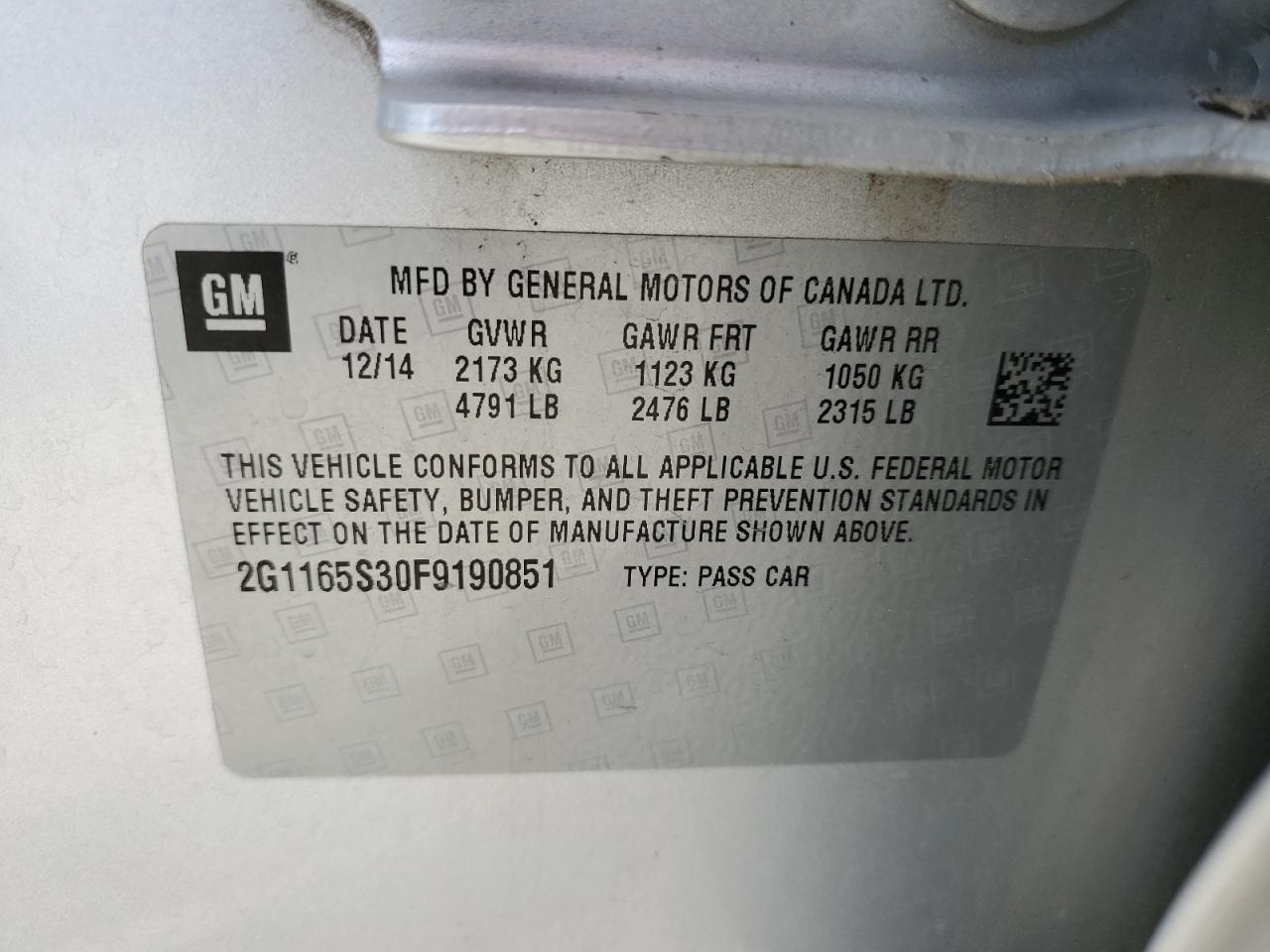 CHEVROLET IMPALA LTZ