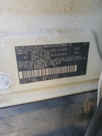 2022 TOYOTA RAV4 ADVEN - 2T3J1RFV0NW251774