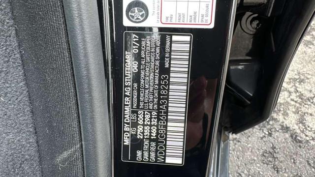 2017 MERCEDES-BENZ S 550 4MAT WDDUG8FB6HA318253