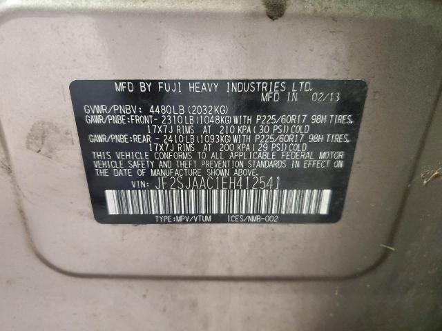 2014 SUBARU FORESTER 2 #3268481773