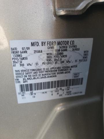 2010 LINCOLN MKX - 2LMDJ8JC3ABJ04066