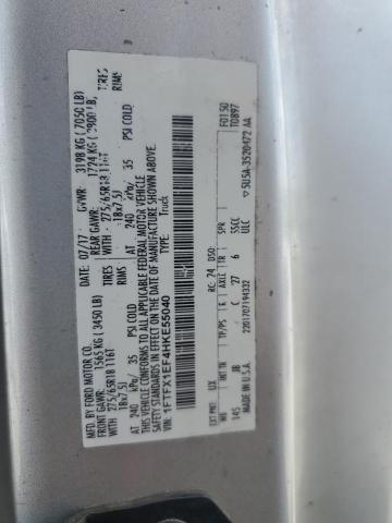 2017 FORD F150 SUPER CAB 1FTFX1EF4HKE55040