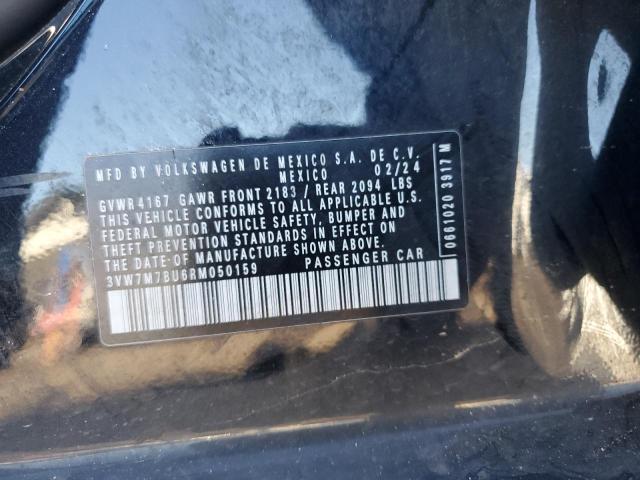 2024 VOLKSWAGEN JETTA SE - 3VW7M7BU6RM050159