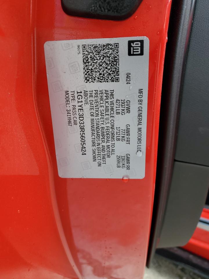 CHEVROLET CORVETTE Z06 2LZ