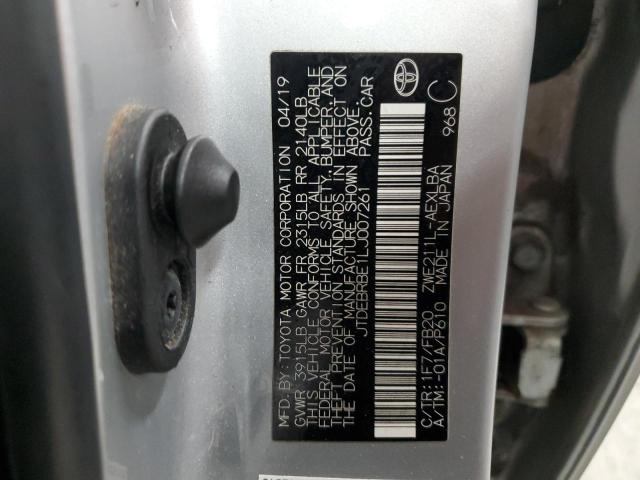 2020 TOYOTA COROLLA LE - JTDEBRBE1LJ007261