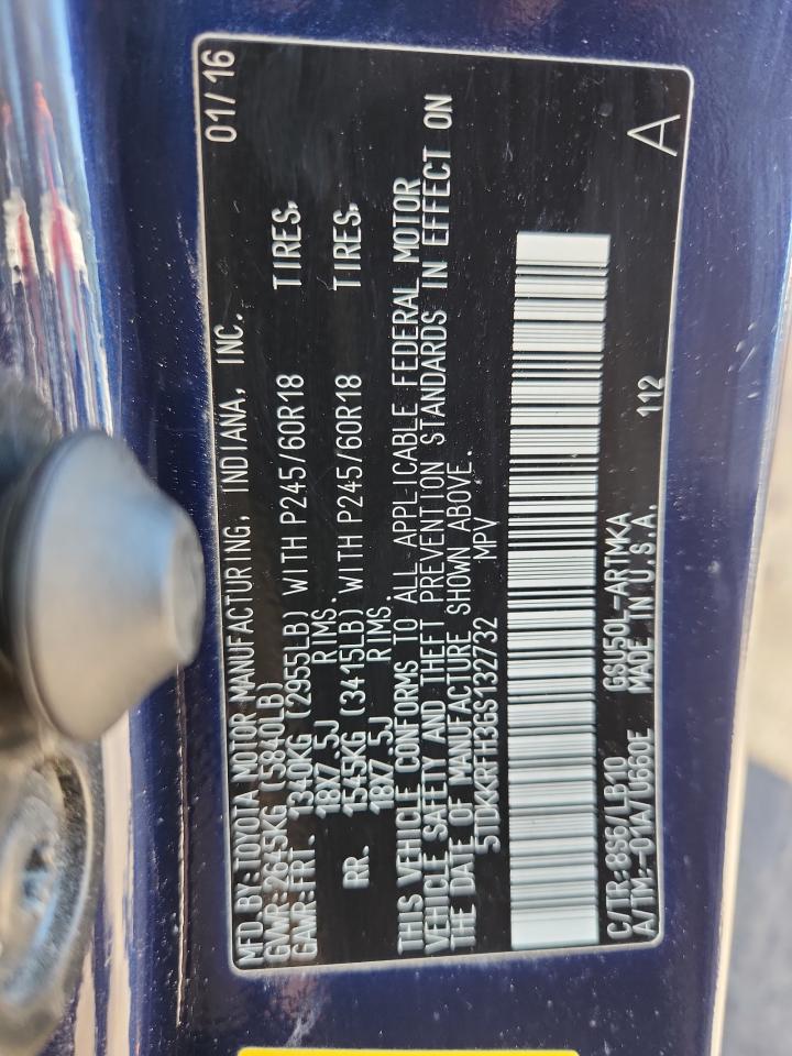 TOYOTA HIGHLANDER XLE