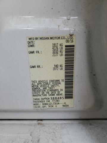 2016 NISSAN ALTIMA 2.5 #3284754525