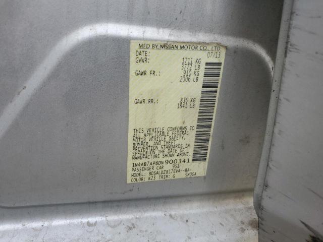 2013 NISSAN SENTRA S - 1N4AB7AP8DN900341