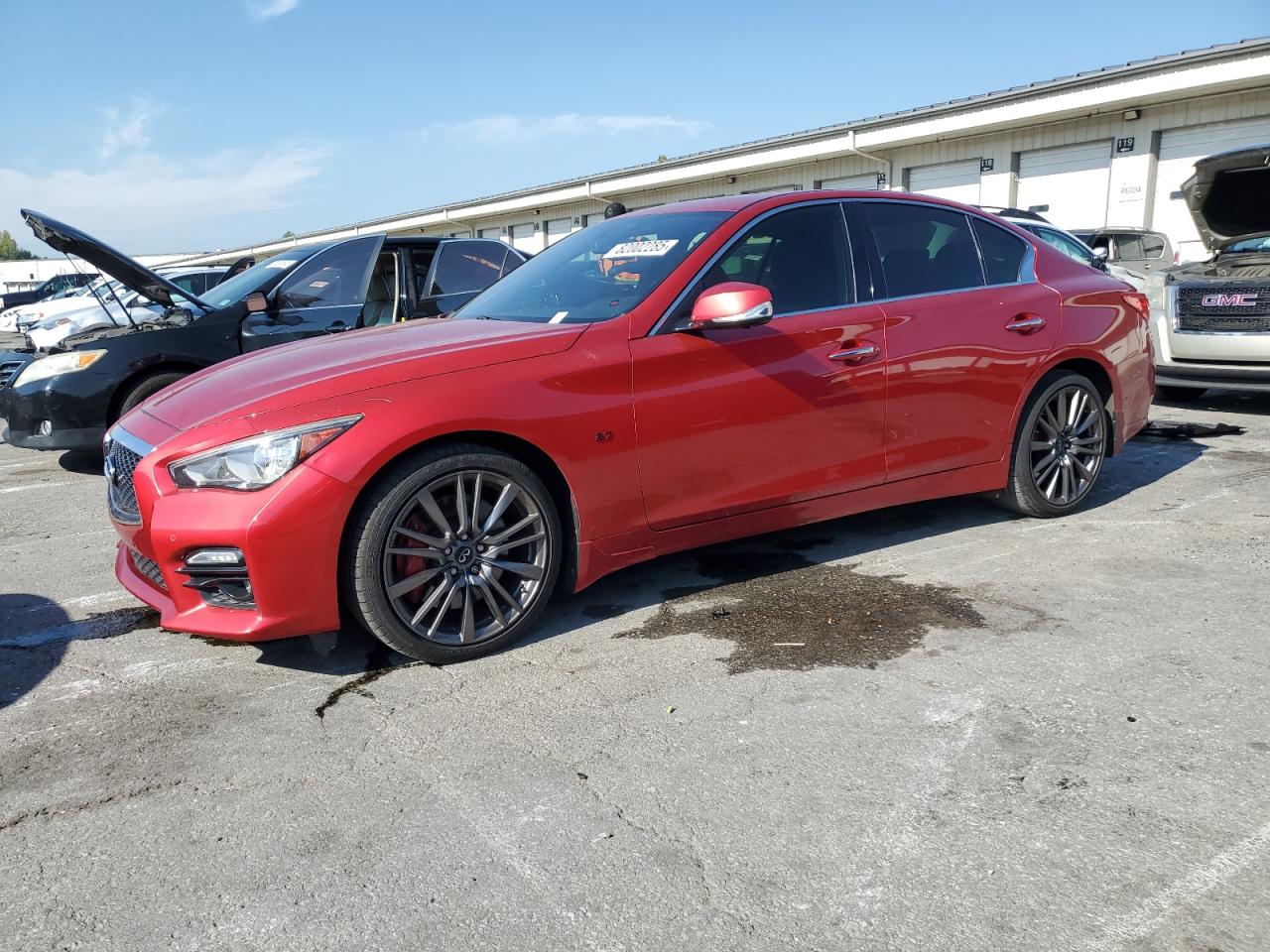 Lot #3282581864 2017 INFINITI Q50 RED SPORT 400