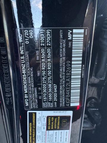 2020 MERCEDES-BENZ GLE 350 4M 4JGFB4KE2LA182699