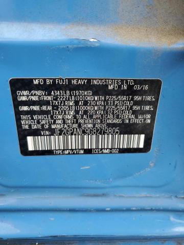 2016 SUBARU CROSSTREK #3279842362