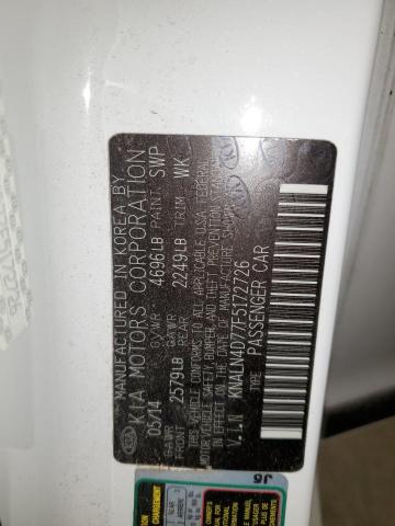 2015 KIA CADENZA PR - KNALN4D77F5172726