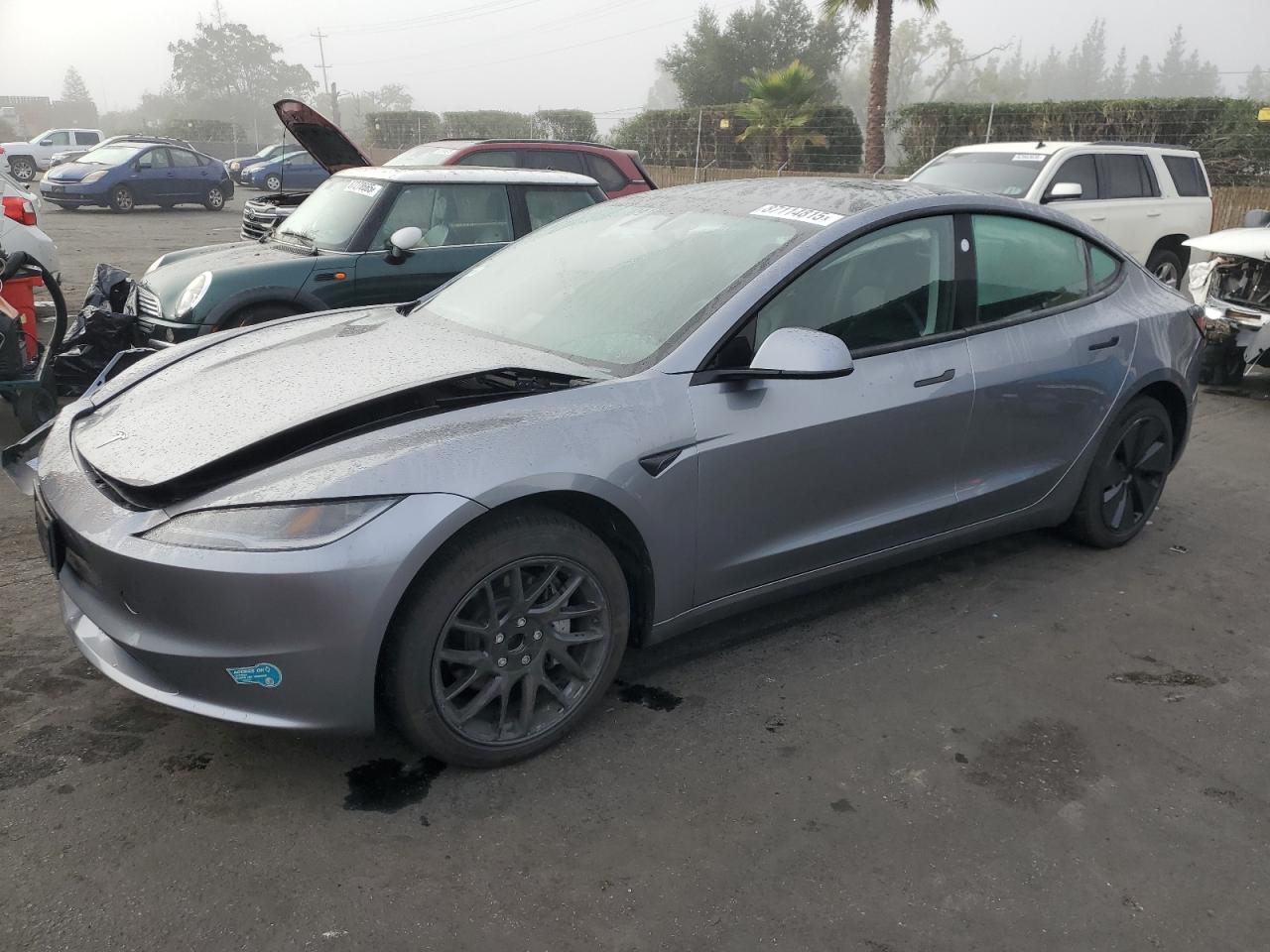 Lot #3303556038 2025 TESLA MODEL 3