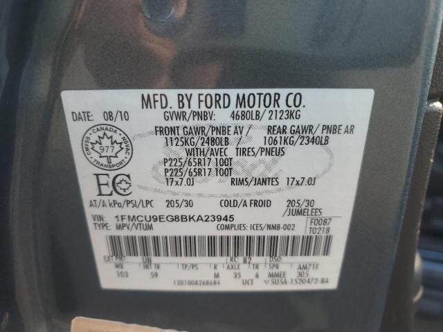 2011 FORD ESCAPE LIM - 1FMCU9EG8BKA23945