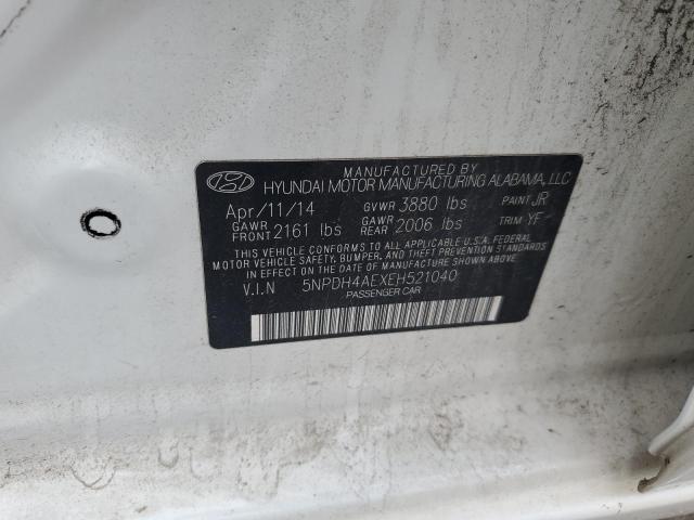 2014 HYUNDAI ELANTRA SE - 5NPDH4AEXEH521040