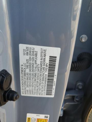 2022 HONDA PILOT SPOR 5FNYF6H34NB095318