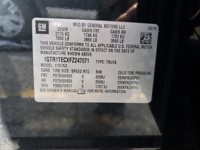 2015 GMC SIERRA C15 #3276391699