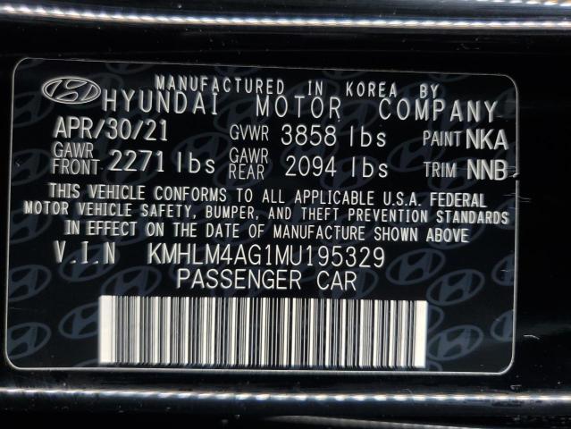 2021 HYUNDAI ELANTRA SE KMHLM4AG1MU195329