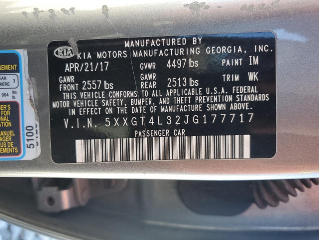 2018 KIA OPTIMA LX 5XXGT4L32JG177717