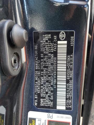 2012 TOYOTA CAMRY SE - 4T1BK1FK6CU005956