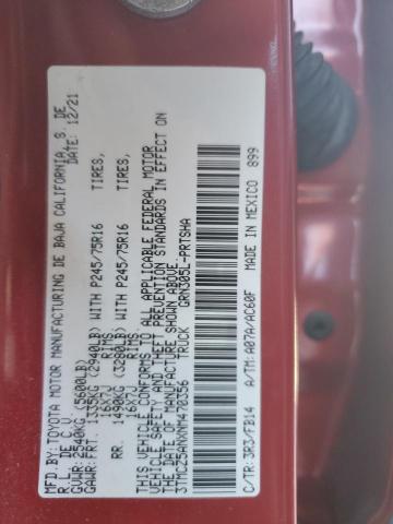 2022 TOYOTA TACOMA DOU - 3TMCZ5ANXNM470356