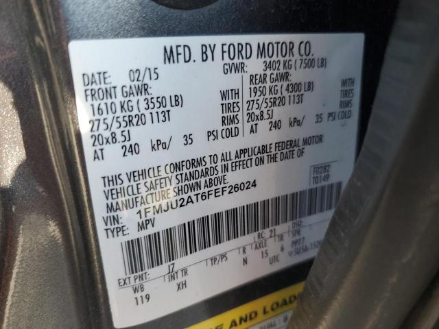 2015 FORD EXPEDITION #3292491682