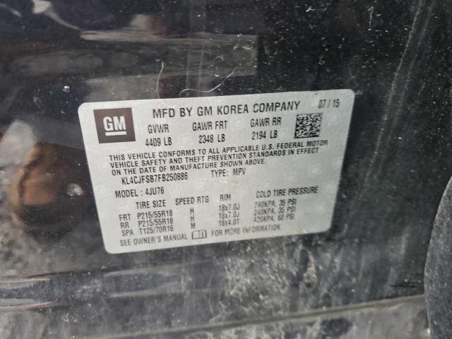 2015 BUICK ENCORE CON - KL4CJFSB7FB250886