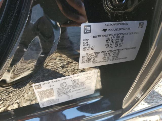 2024 GMC SIERRA K15 3GTUUFEL2RG247122