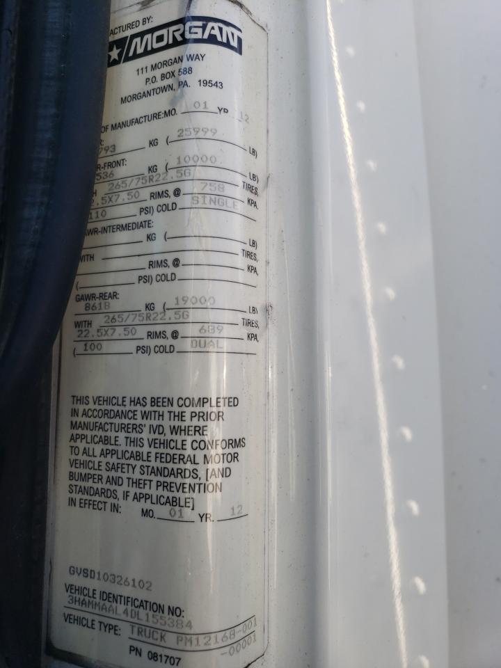 Lot #3275533713 2013 INTERNATIONAL 4300