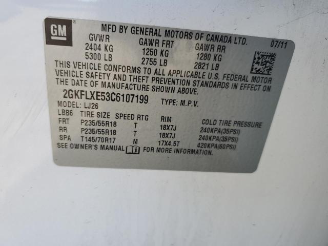 2012 GMC TERRAIN SL #3284049797