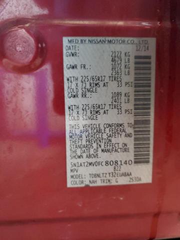 2015 NISSAN ROGUE S - 5N1AT2MV0FC808140