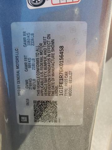 2019 CHEVROLET CAMARO SS - 1G1FE1R76K0156458