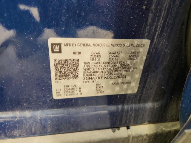 2019 CHEVROLET EQUINOX LT - 3GNAXKEV8KL176291