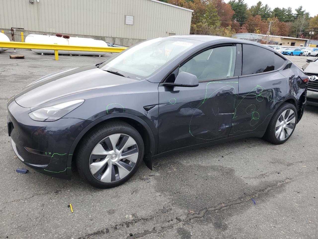 Lot #3302607758 2024 TESLA MODEL Y