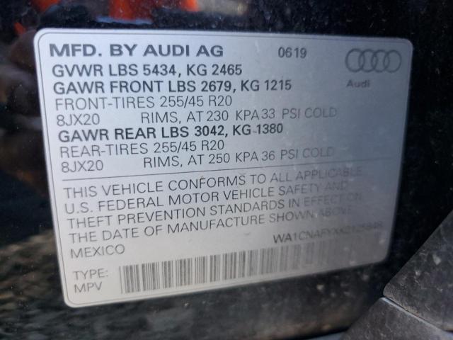 2019 AUDI Q5 PRESTIG #3304812652