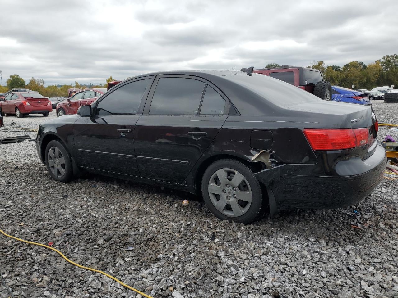 Lot #3284022843 2009 HYUNDAI SONATA GLS