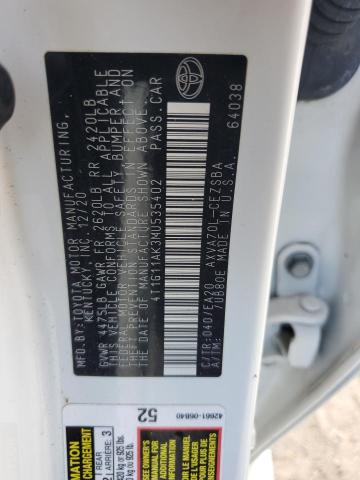 2021 TOYOTA CAMRY SE - 4T1G11AK3MU535402