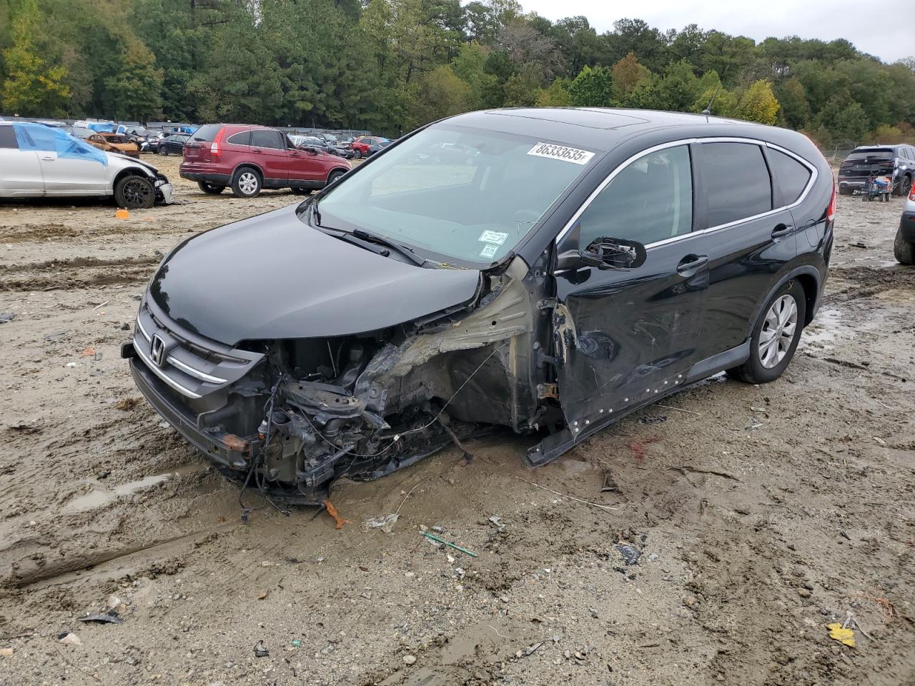 Lot #3291404146 2013 HONDA CR-V EX