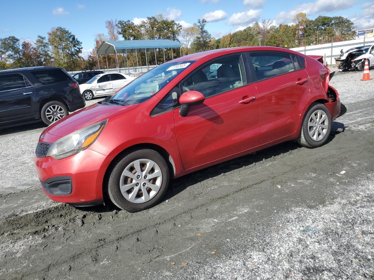 Lot #3291253962 2015 KIA RIO LX
