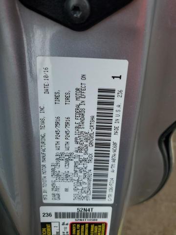 2017 TOYOTA TACOMA ACC - 5TFSZ5ANXHX059274