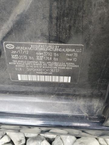 2012 HYUNDAI ELANTRA - 5NPDH4AE1CH136737