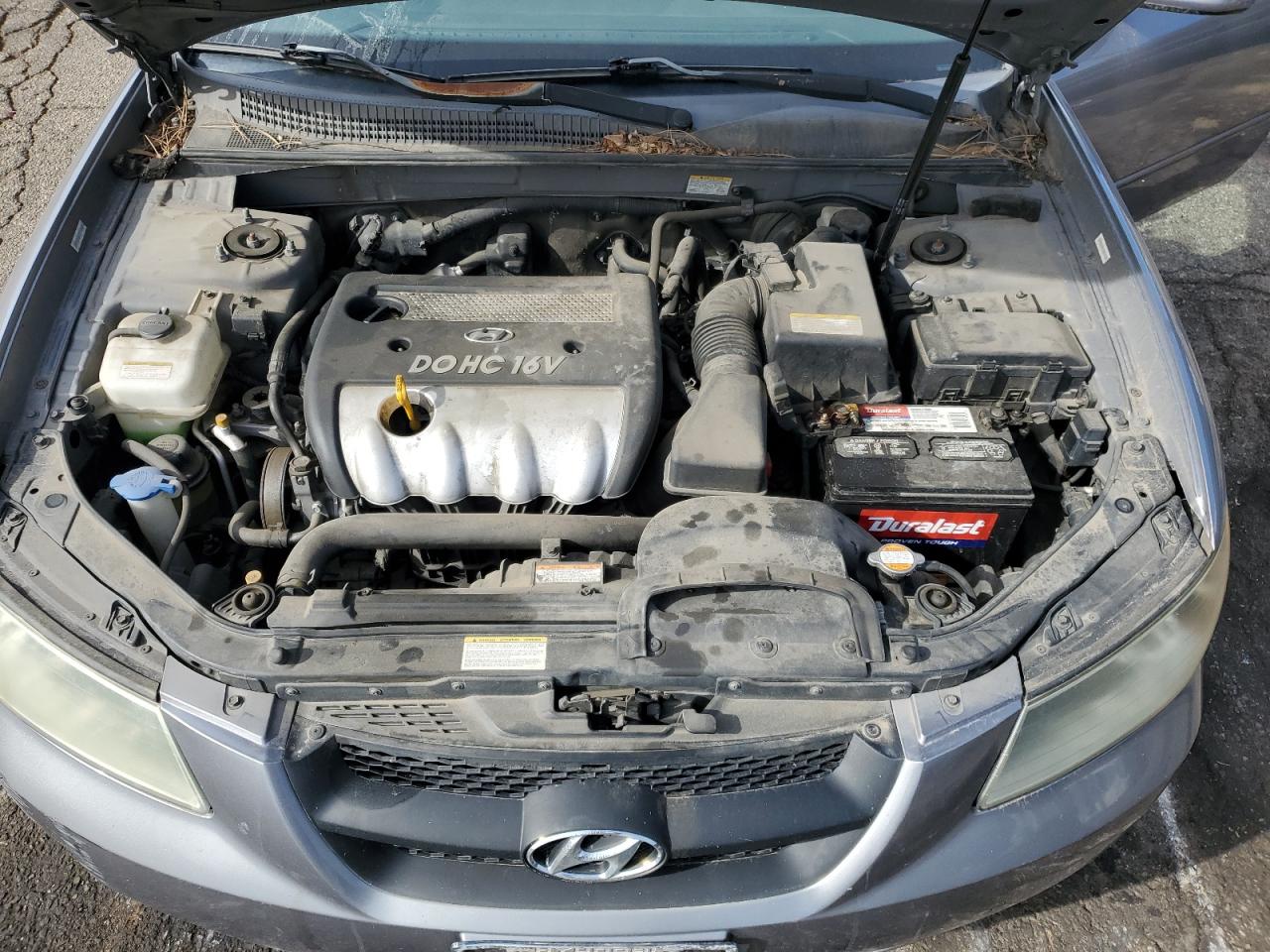 Lot #3278623927 2007 HYUNDAI SONATA GLS