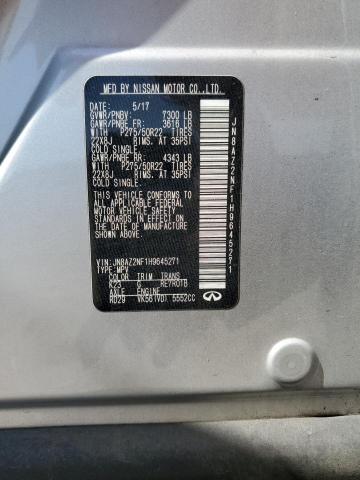 2017 INFINITI QX80 BASE #3291325132