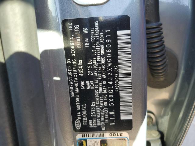 2021 KIA K5 LXS - 5XXG14J2XMG060911